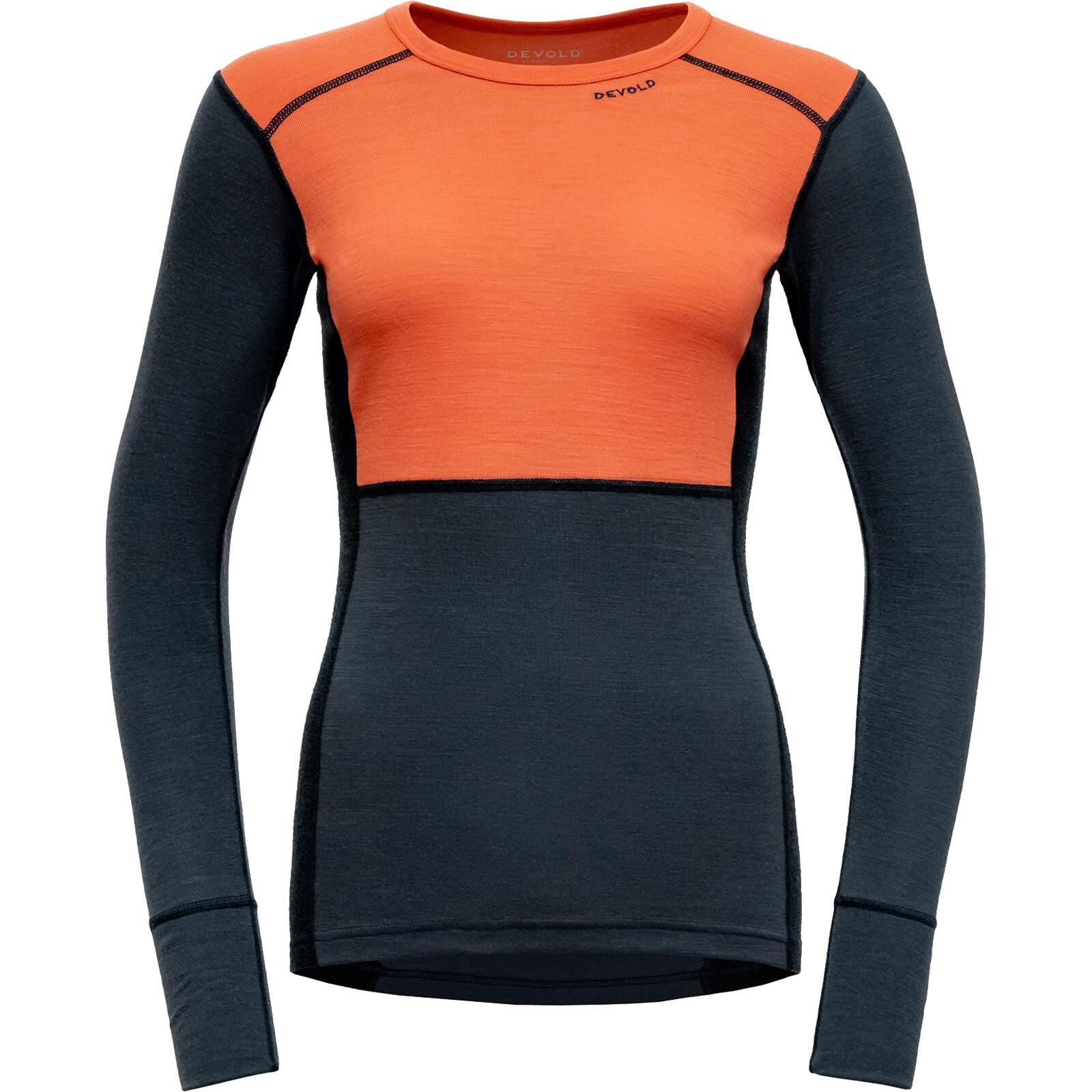 DEVOLD Funktionsshirt Lauparen Merino 190 Shirt Wmn coral-night-ink