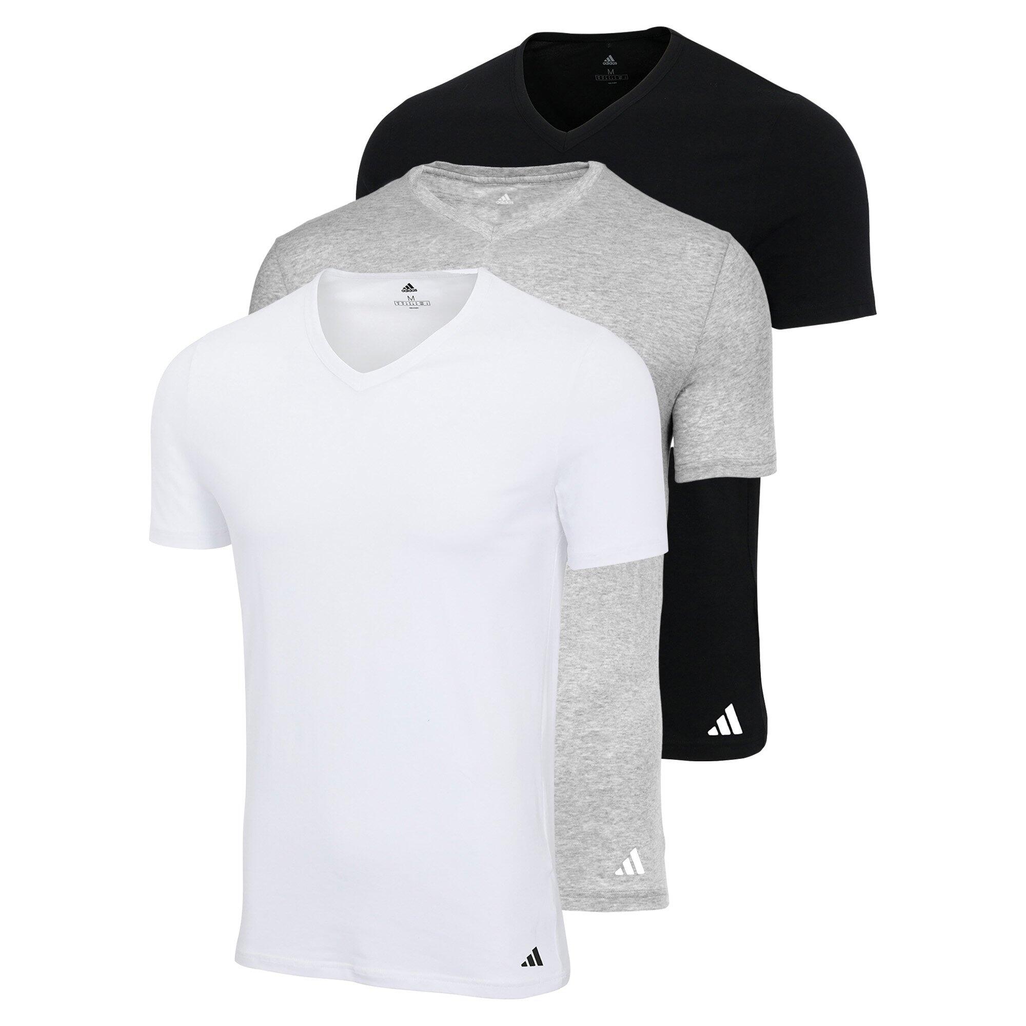 T-shirt Hommes Paquet de 3 Conforme à la silhouette-V-Neck Shirt, Active Core 1/7