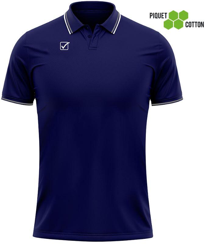 Koszulka Polo Givova Męska 3XL - Granatowa/Biała Bawełna 4/5