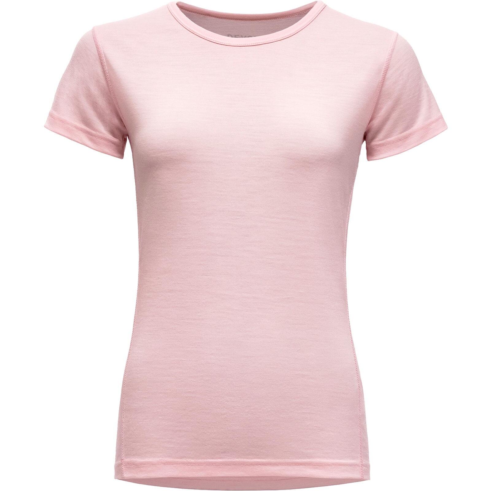 DEVOLD Funktionsshirt Breeze Merino 150 T-Shirt Wmn chalk pink