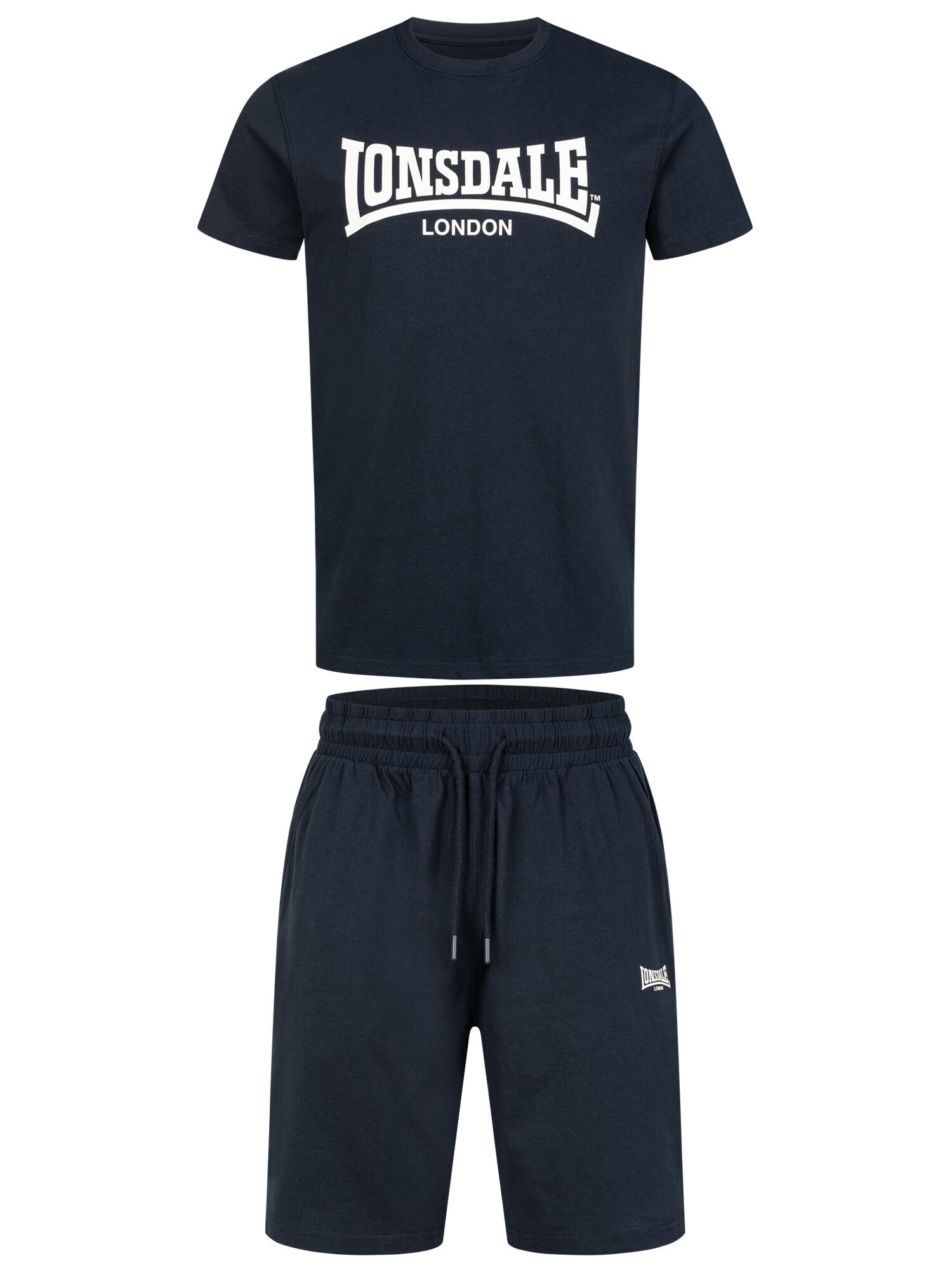Conjunto de camiseta y pantalones cortos Lonsdale Moy 2/7