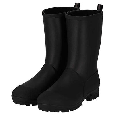 Hoge regenlaarzen heren - 100% rubber - waterdicht