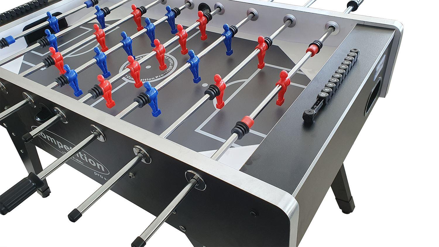 TopTable Competition Pro *** Formica/Metal Line Black avec joueurs moulés 2/4