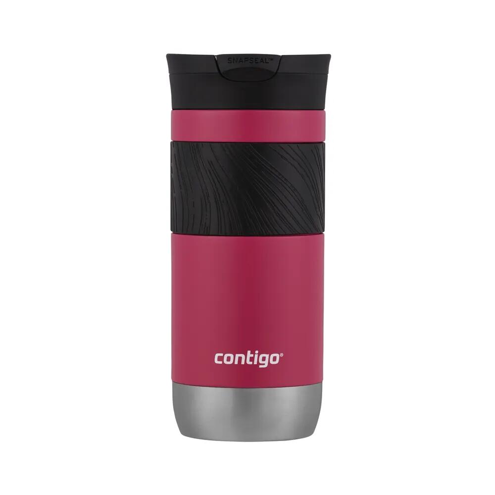 Contigo Byron 2 SNAPSEAL Dragon Fruit Stainless Steel Travel Mug 470ml 1/4