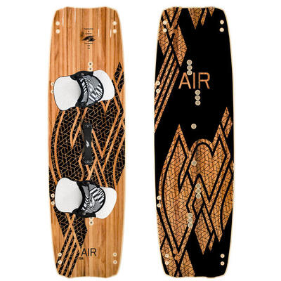 F2 Kiteboard Air Wood Icon Kitesurf Board 136cm Schwarz 2025