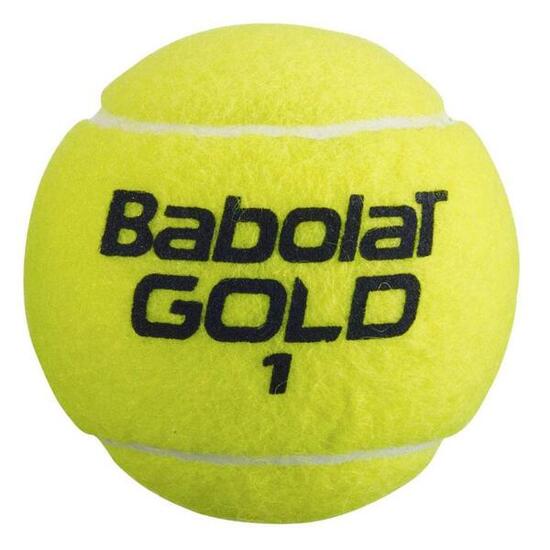 Palline Da Tennis Misura Confezione 4 Babolat Gold Championship Giallo
