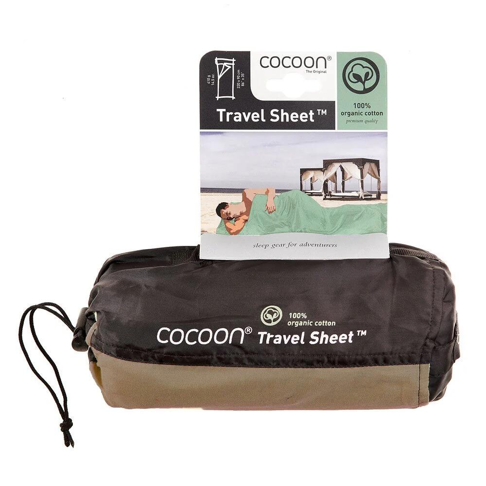 Cocoon – Travelsheet – Bio-Baumwolle – Braun 2/2