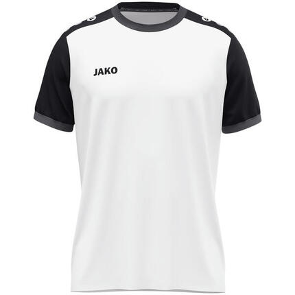 Jako Dynamic Maillot Manches Courtes Hommes - Gris Clair / Blanc / Gris