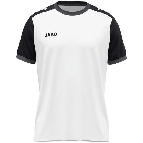 Jako Dynamic Maillot Homme Manches Courtes - Blanc / Noir / Anthracite