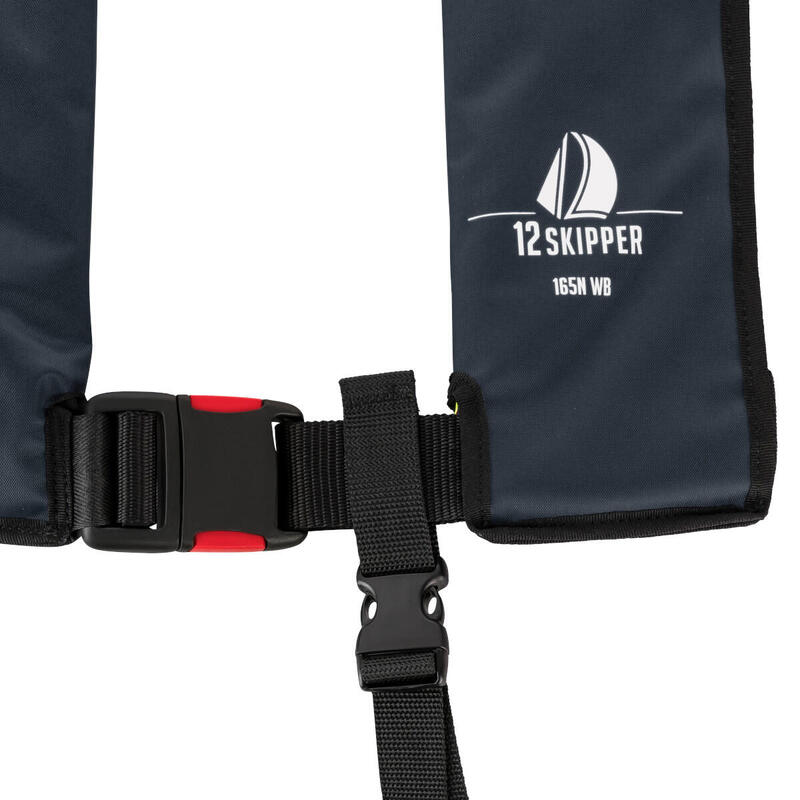 gilet de sauvetage automatique 165N ISO - bleu marine