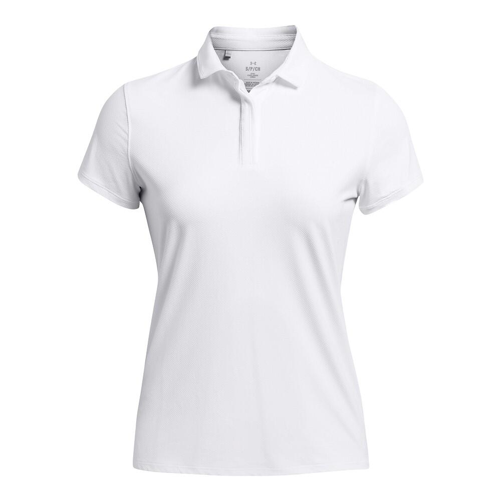 UNDER ARMOUR Dames Golfpolo Under Armour Iso-Chill SS Wit