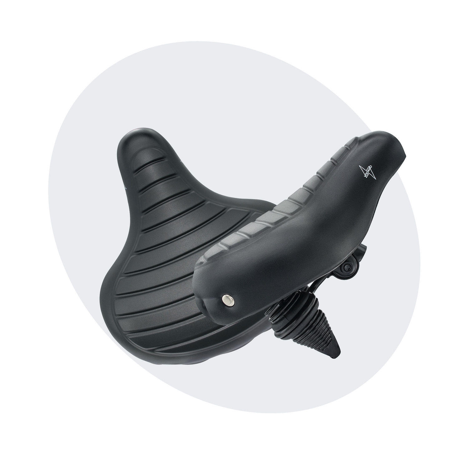Voltano Drifter Fietszadel Wave 2.0 - Zwart 3/7