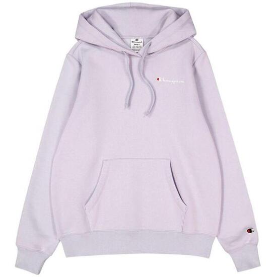 Felpa Con Cappuccio Logo Donna Champion Violetto