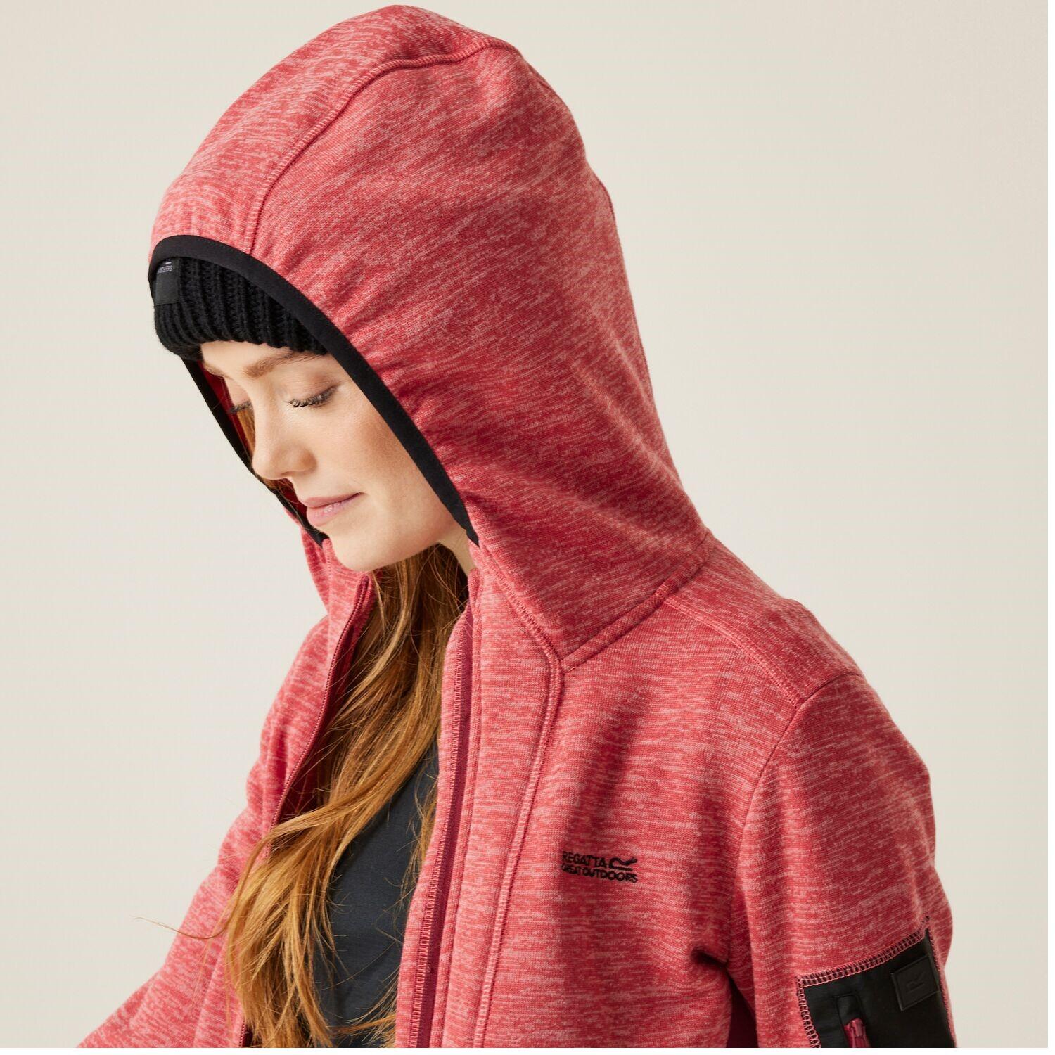 Chaqueta polar con capucha para mujer Regatta Kemilia 2/7