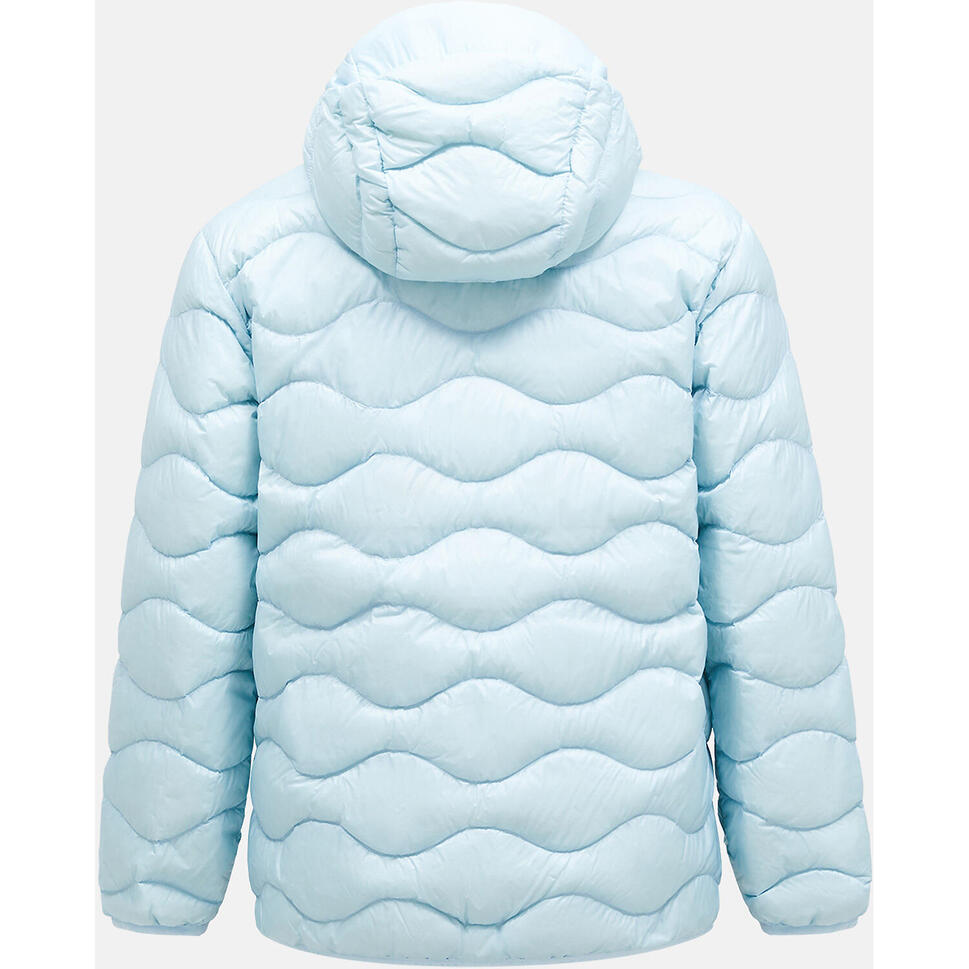 Kurtka Peak Performance puchowa męska Helium Down Hood Jacket niebieska - L