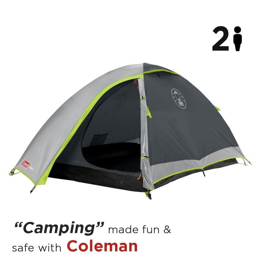 2-Person Darwin Camping & Hiking Tent, Compact, Lightweight & Easy Setup, Green