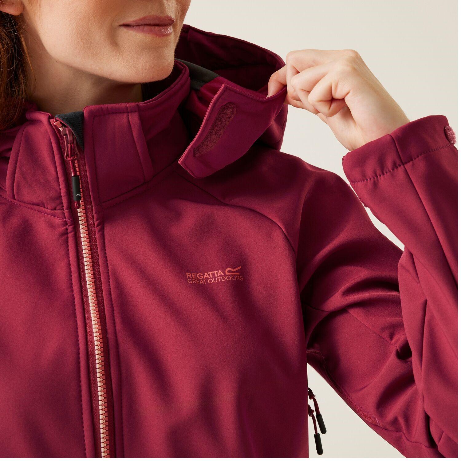 Regatta Desoto X Softshelljacke Damen mit Kapuze 2/7