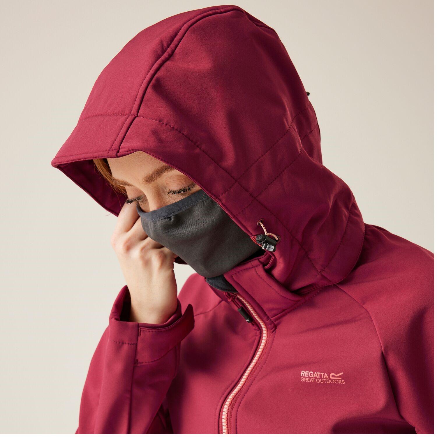 Regatta Desoto X Softshelljacke Damen mit Kapuze 4/7