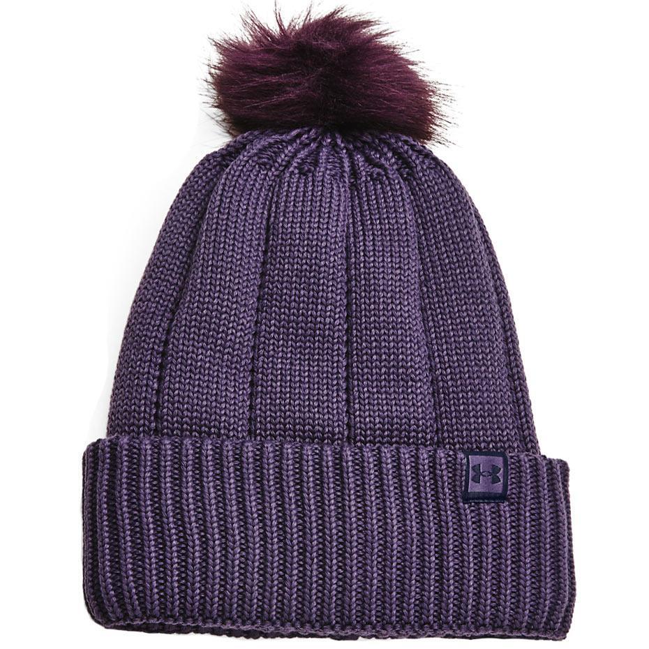 Under Armour - Bonnet Around Town Cgi Femme (violet Clair) - Bonnet - Violet - Taille Unique - Decathlon