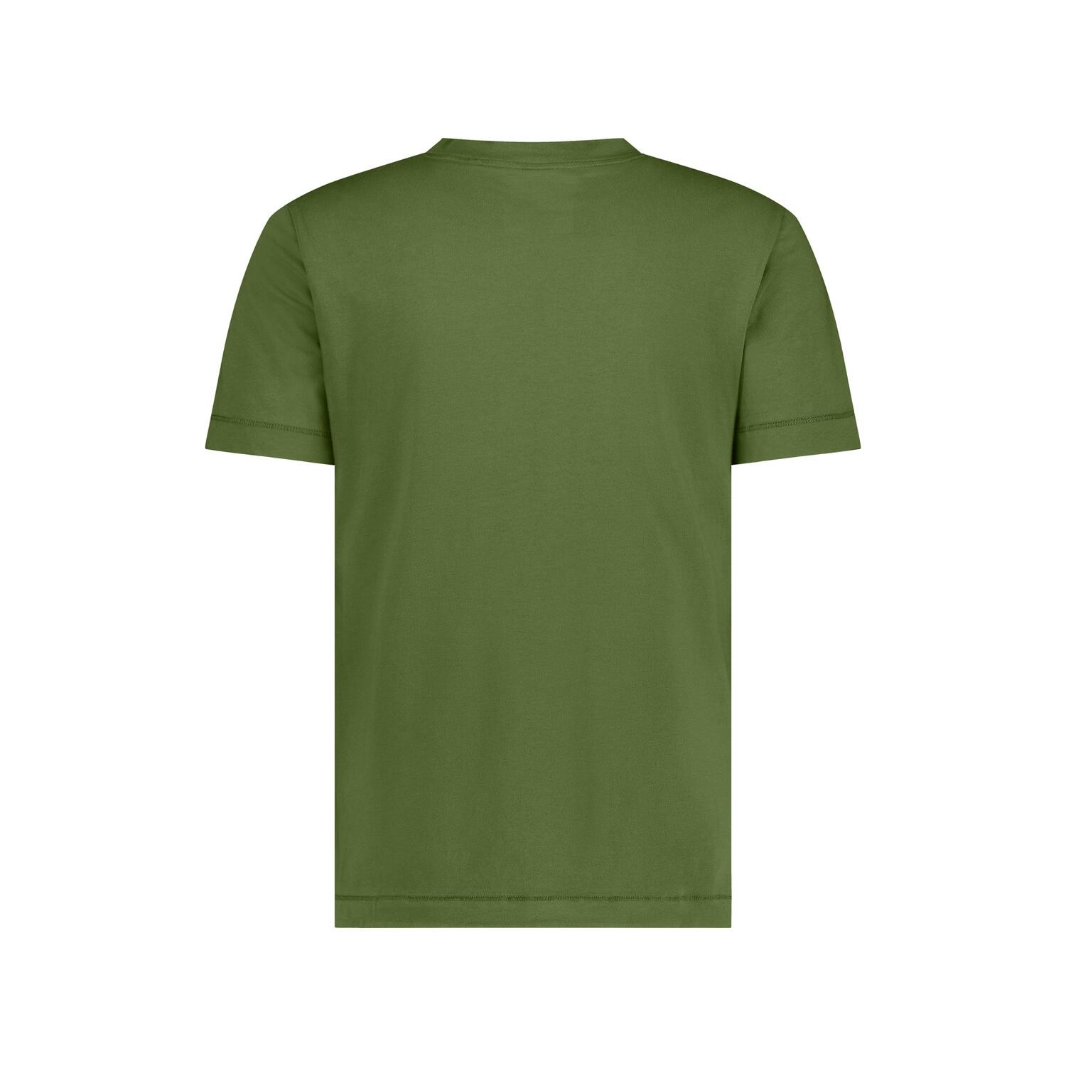 KEANU_ – T-shirt homem – Verde – Logótipo – Algodão elástico – Casual 2/6