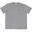 T-shirt de manga curta masculina Cinzento / Prateado