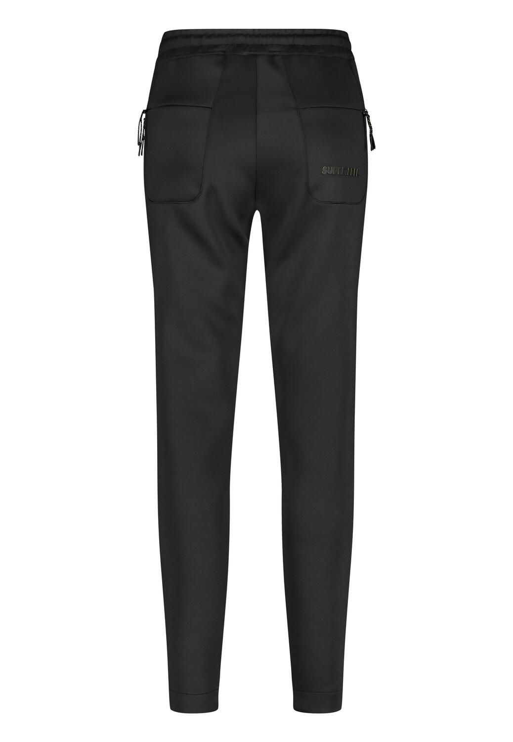 Joggingsbroek – Dames – Flexibel en met ritszakken – Zwart – AUDREY_ 5/6