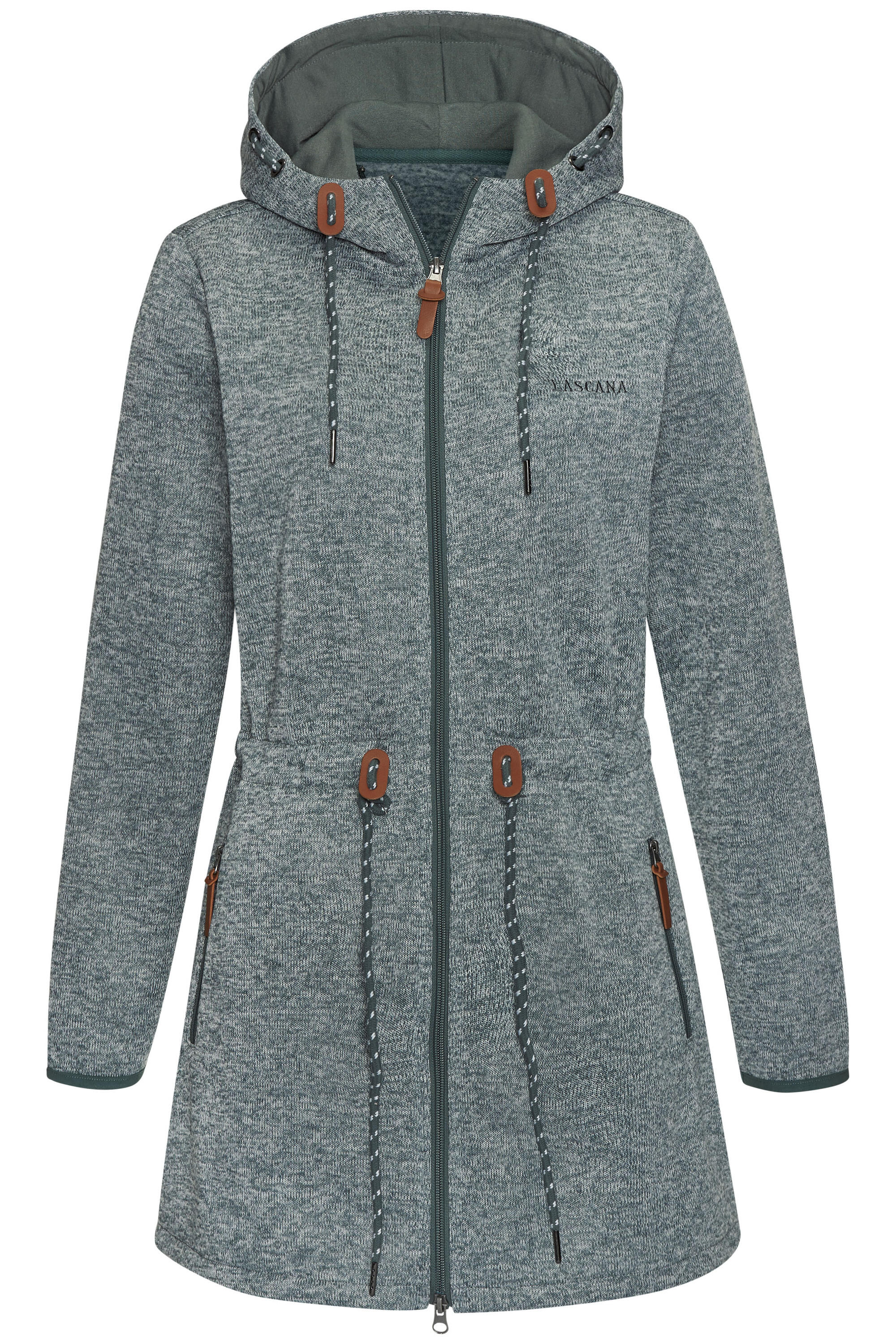 Damen Strickfleecejacke 2/6