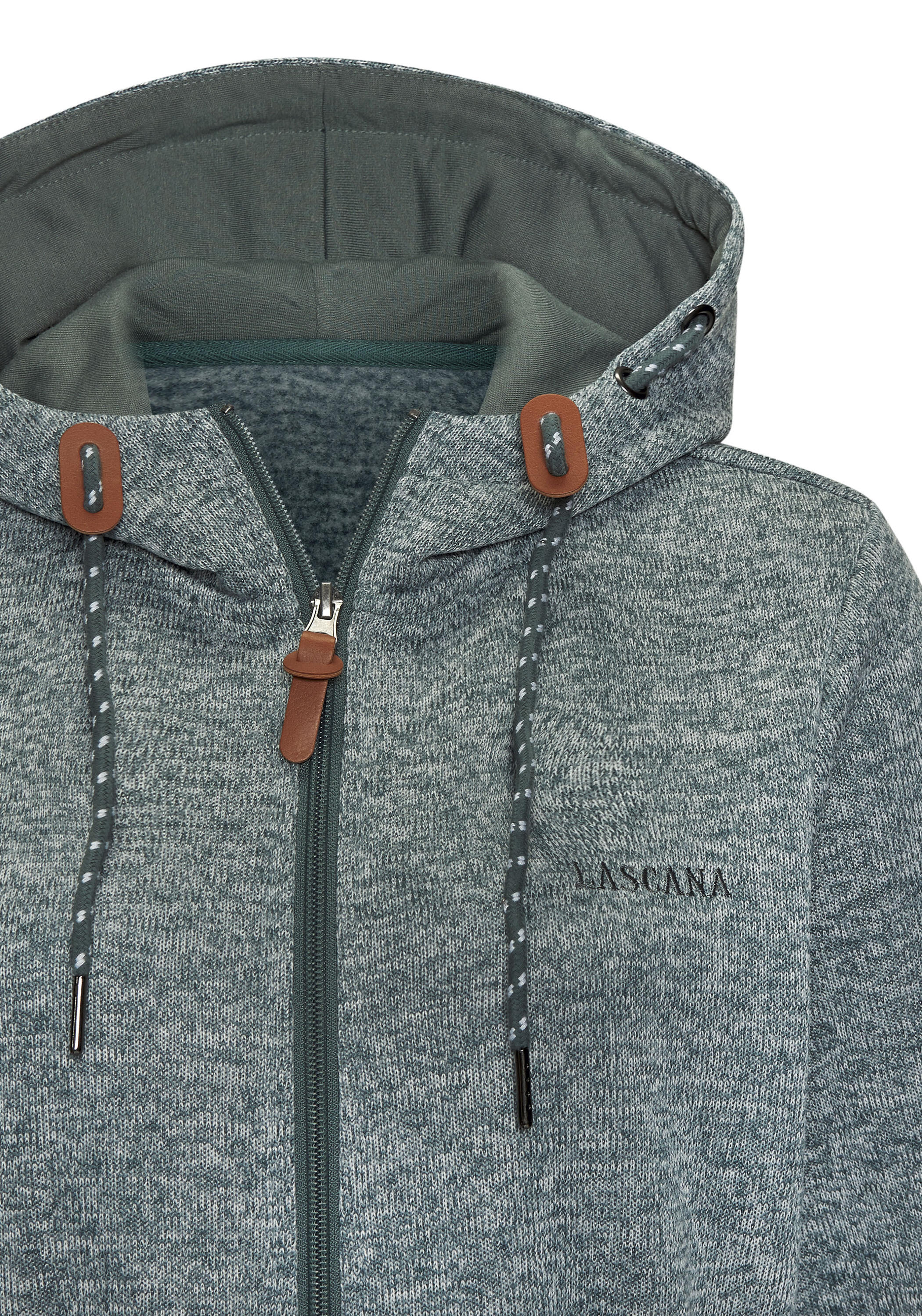 Damen Strickfleecejacke 4/6