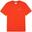 T-shirt de manga curta masculina Vermelho / Laranja