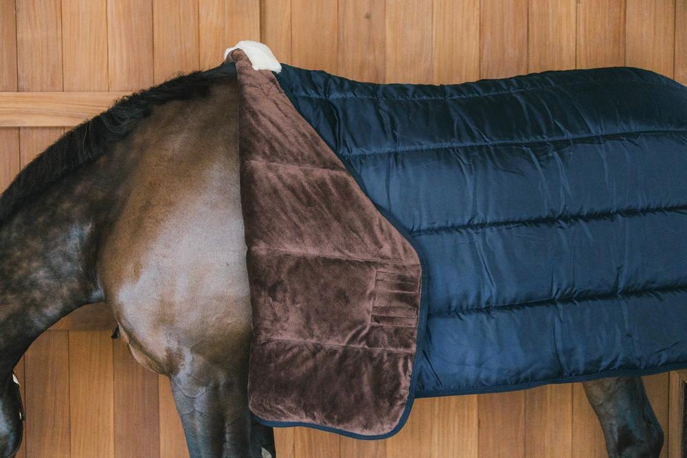 Turnout rug Comfort Liner Pro navy 125-5'9 400 gram 3/7