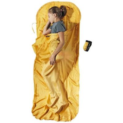 Cocoon kidsack – 100% zijde – slaapzak –geel
