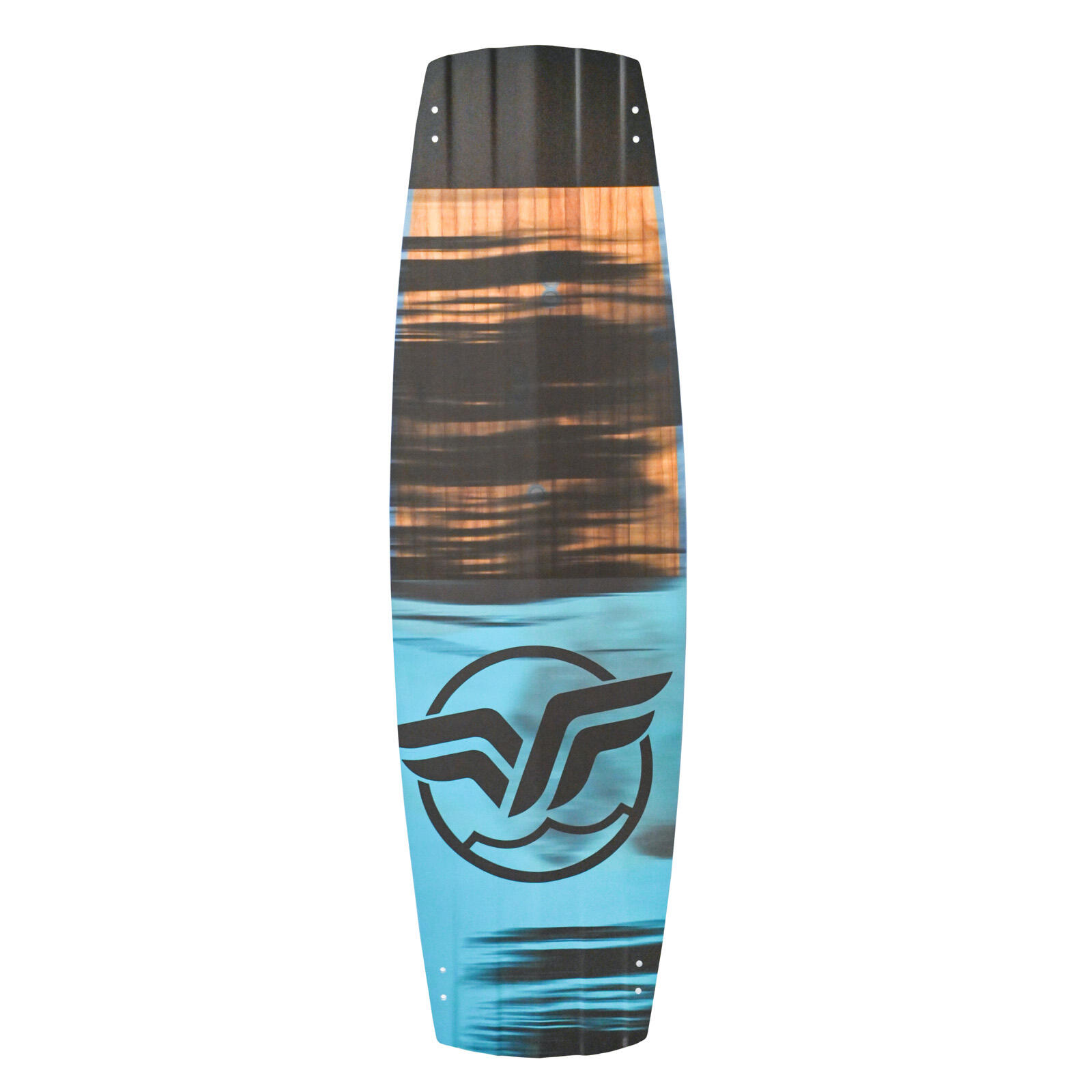 F2  Kiteboard Finn Flügel Promodel Wood Komplett 136cm Türkis 2025 3/3