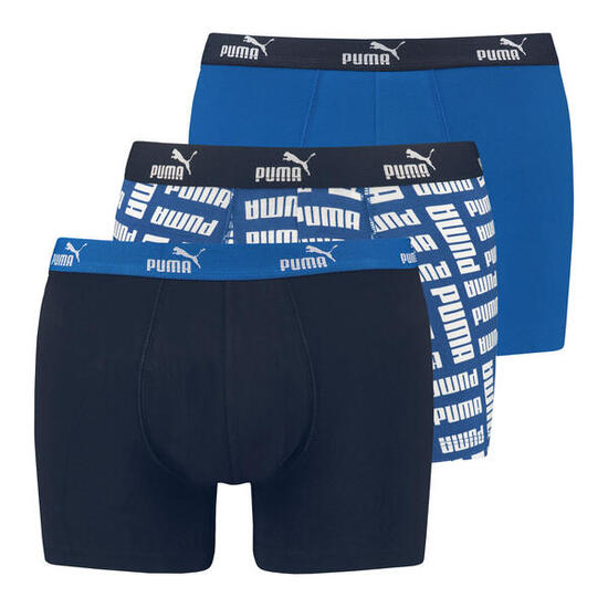 Boxershorts 3er Pack weich atmungsaktiv sportlich Herren - Promo Boxer