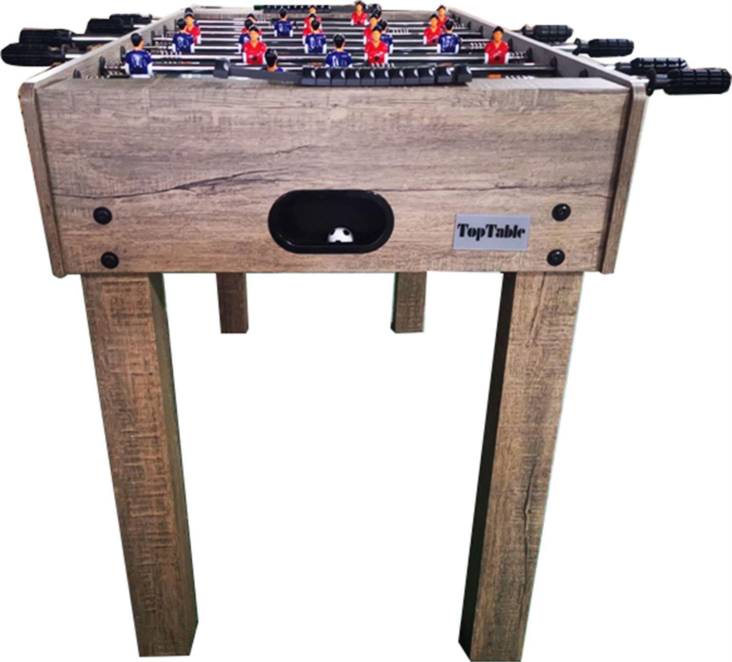 TopTable Telescoop Wood - Voetbaltafel met 13mm dikke telescoop stangen 2/3