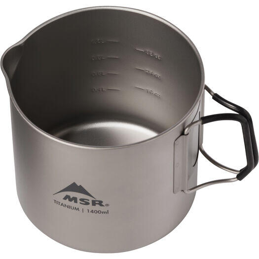 MSR – Titan Kettle 1400ml – Casserole en Titane – Cuisine en Plein Air 2/7