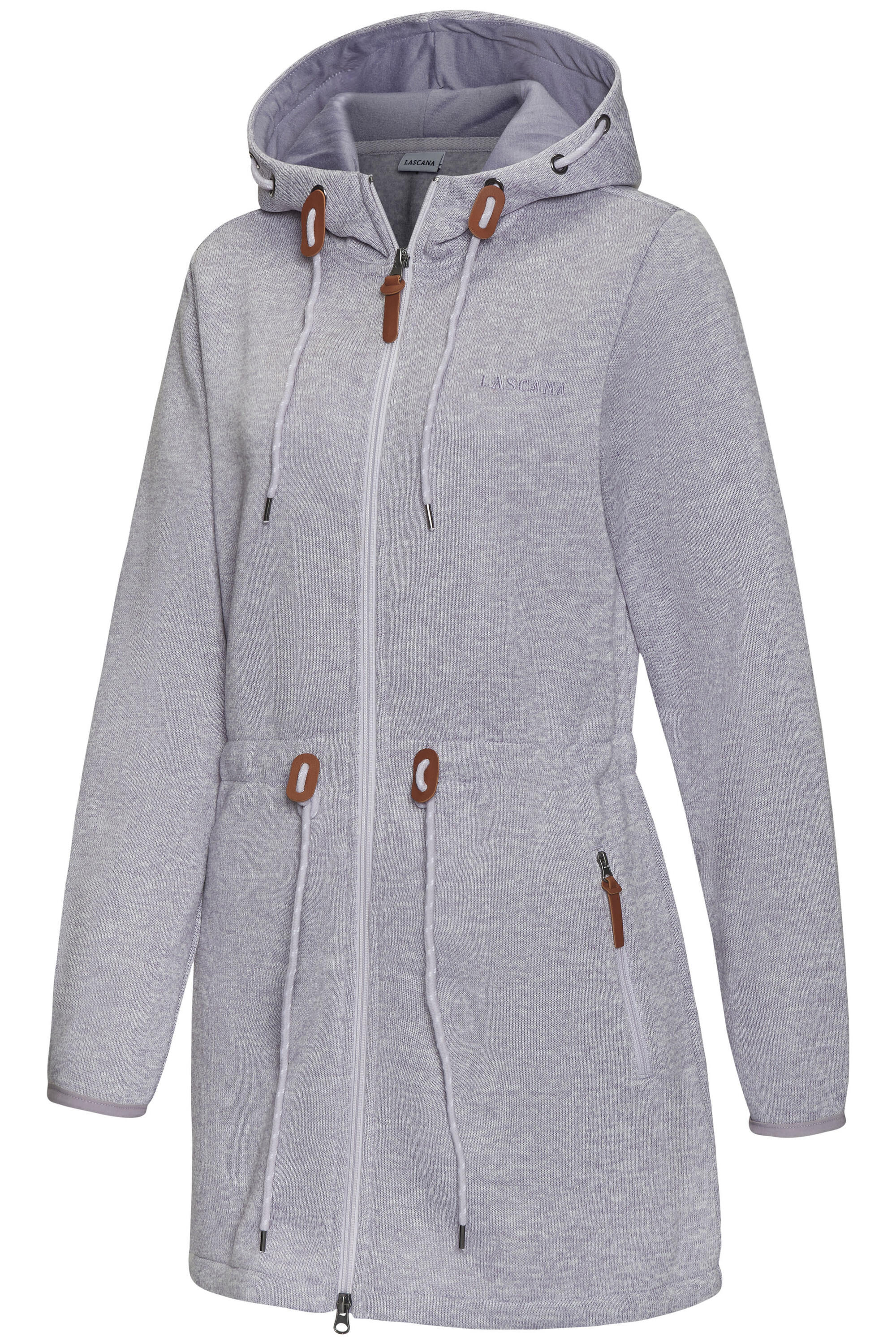 Damen Strickfleecejacke 5/7
