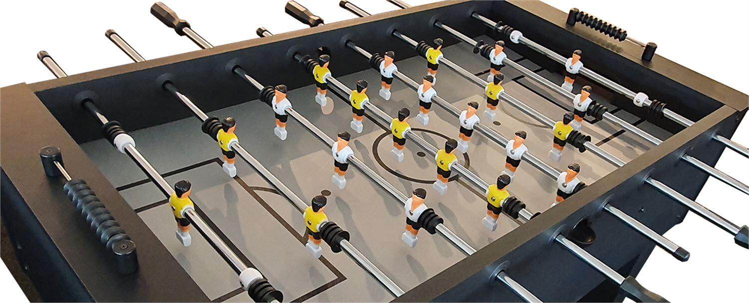TopTable Competition Black - Voetbaltafel met 16mm Stangen 4/4