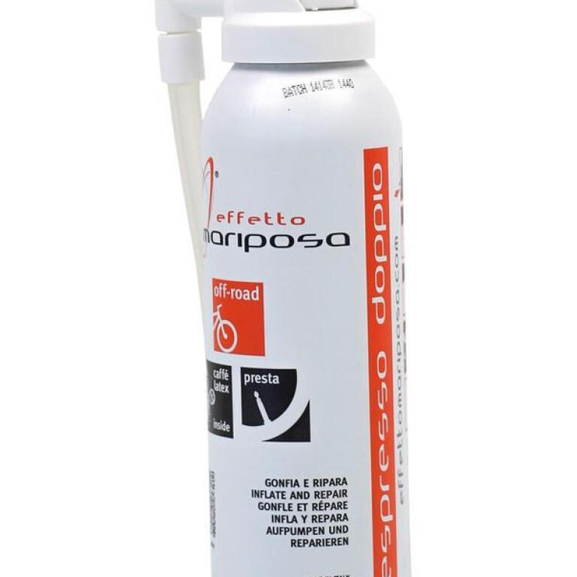 Effetto Mariposa - Bombe Anti-crevaison Effetto Mariposa Espresso Doppio 125ml - Chambre À Air - Taille Unique - Decathlon