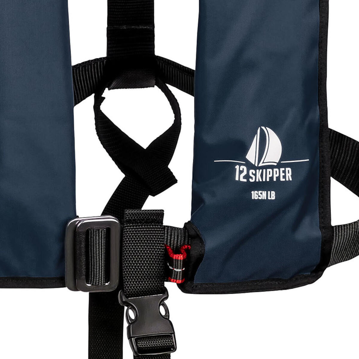 automatisch reddingsvest 165N met harnas, marineblauw 4/7