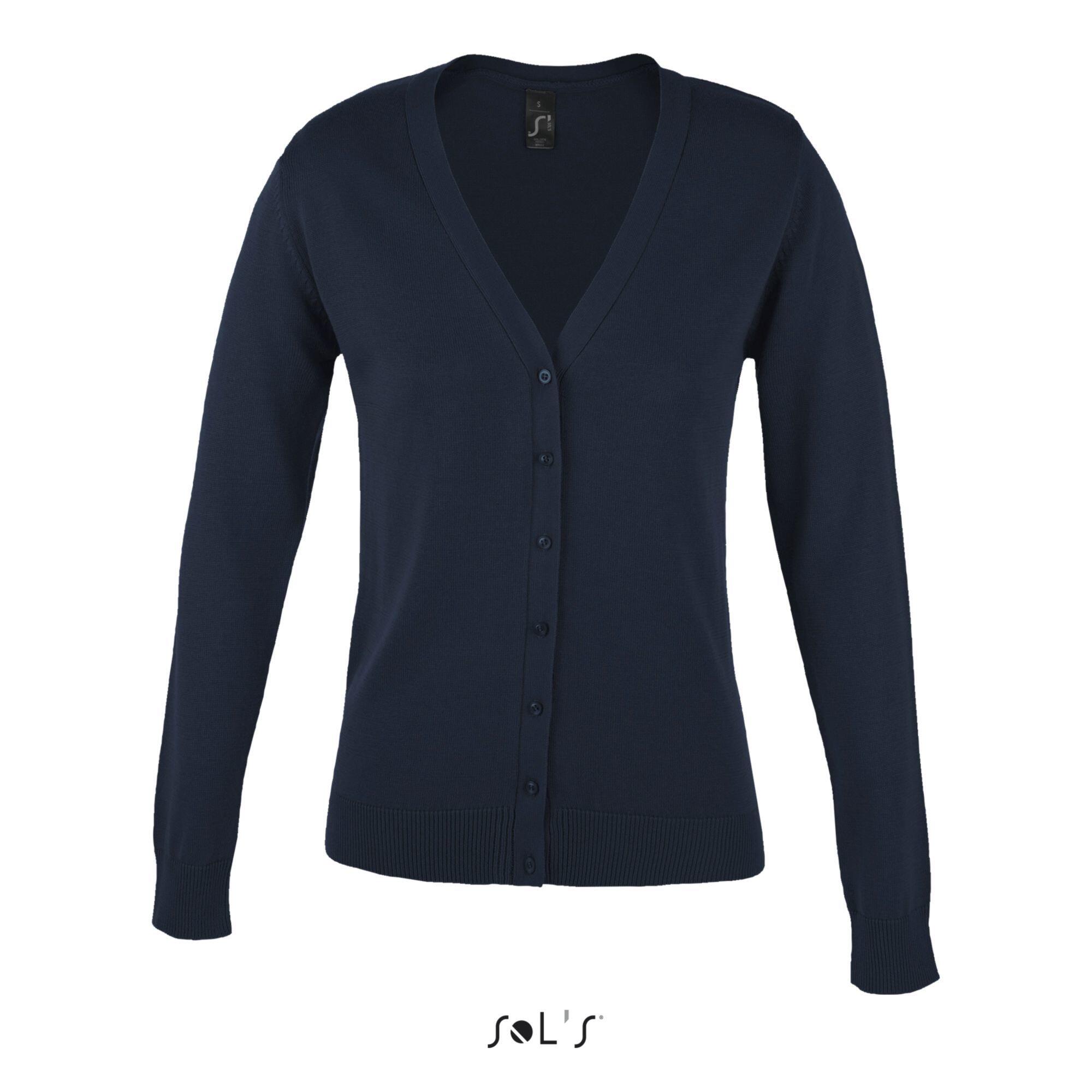 Sol's - Gilet Femme Sol's Golden - Sweat-shirt - Bleu - S - Decathlon