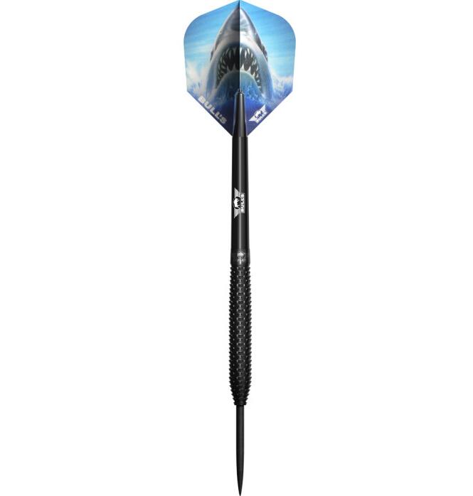 Bulls Shark Pro 90% Tungsten Black 23g Steeldarts 2/8