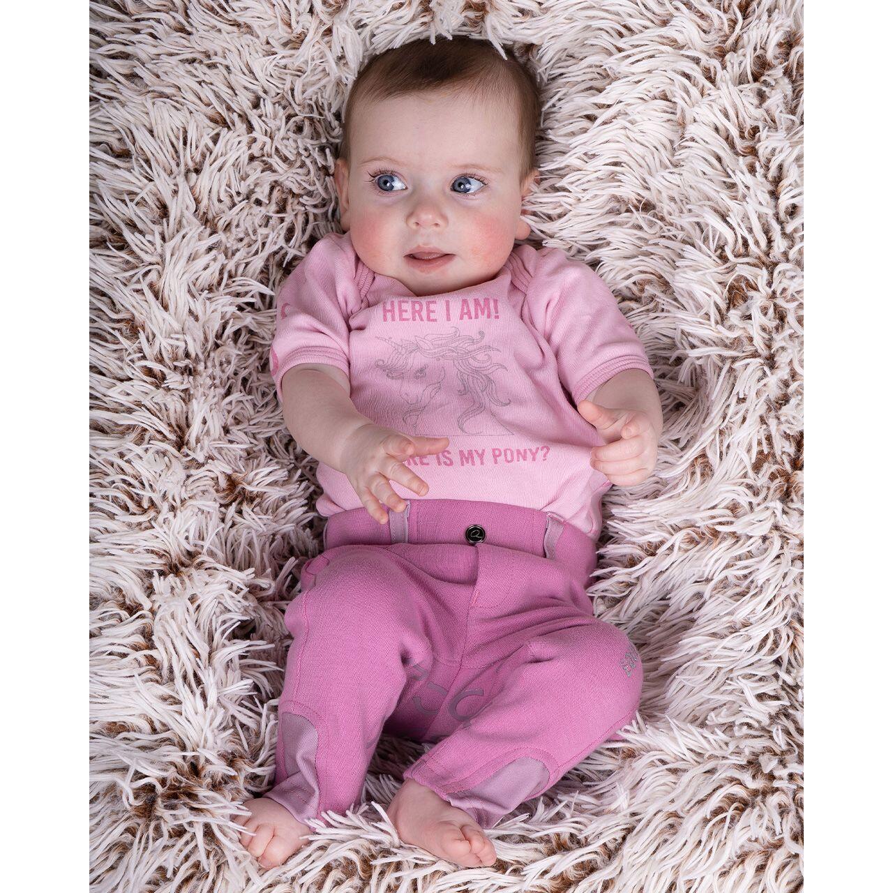 Pantaloni da equitazione per bambini QHP Bobby 2/5