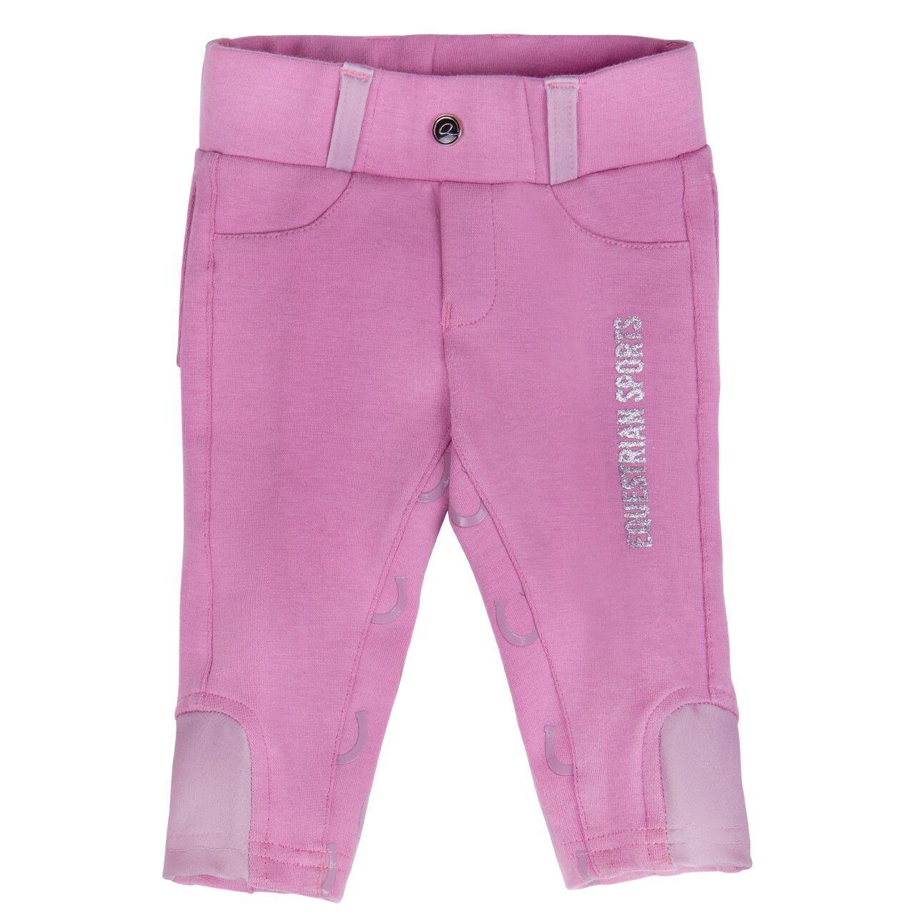 Qhp - Pantalon Équitation Bébé Qhp Bobby - Pantalon D'Équitation - Beige|rose -  3 À 4 Ans - Decathlon