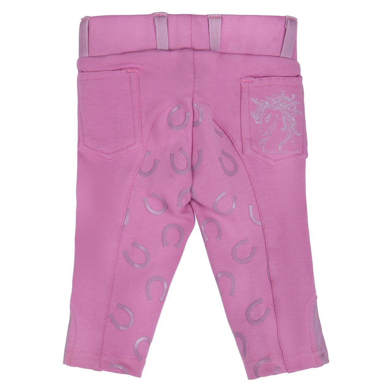 Pantaloni da equitazione per bambini QHP Bobby 3/5