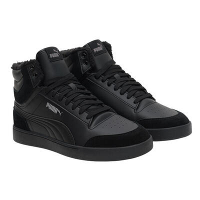 Zapatillas Altas Shuffle para Hombre Negro