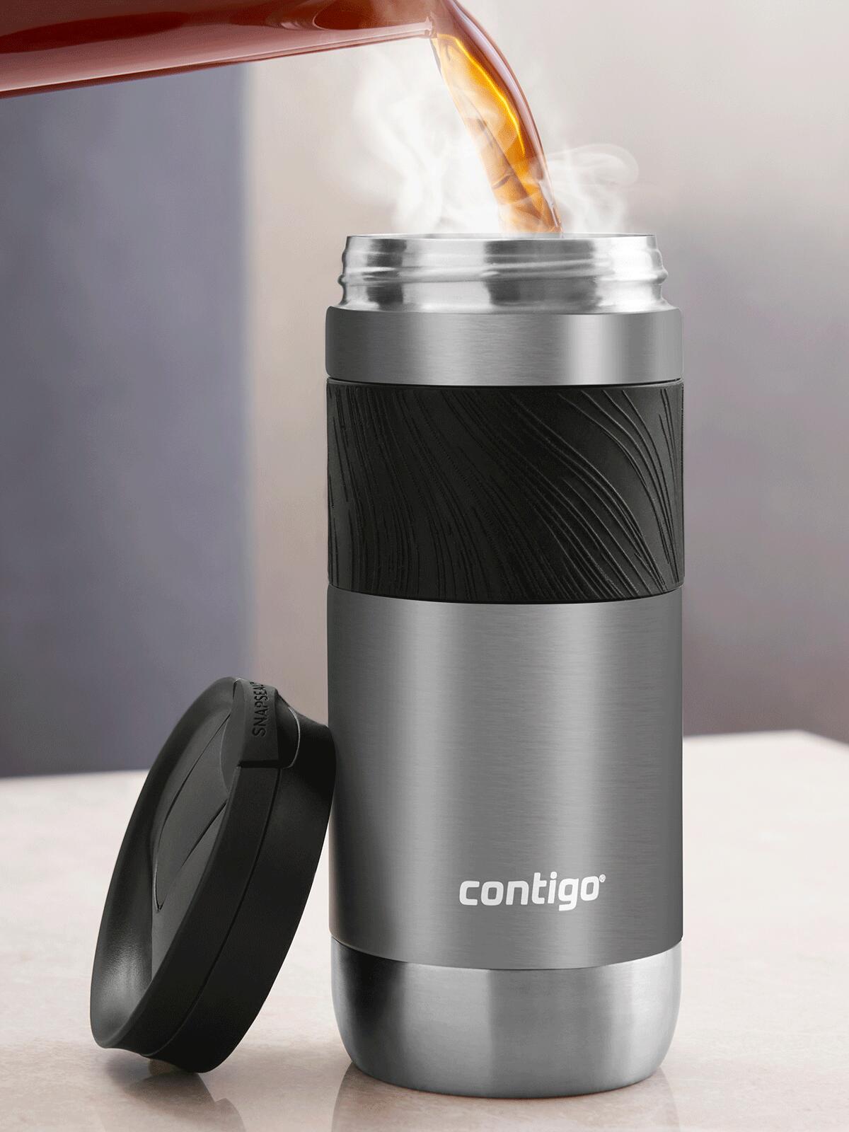 Contigo Byron 2 Snapseal Travel Mug 470ml Stainless Steel Leak-Proof Thermalock 5/7