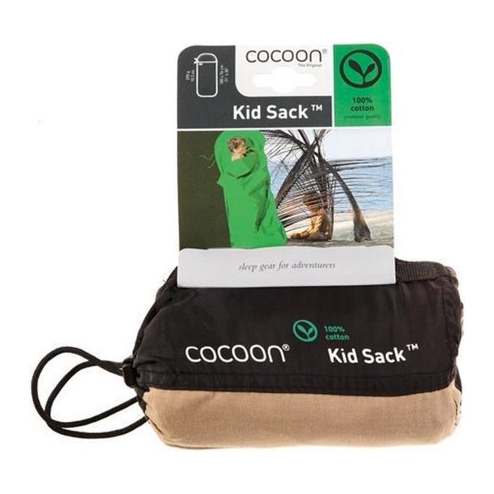 Cocoon Kidsack – 180x76 cm – Slaapzak- Khaki 2/2