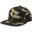 Casquette De Baseball Adulte (Noir Camouflage)