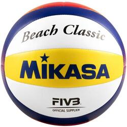 Ballon De Volleyball BEACH CLASSIC (Blanc / Bleu / Jaune)
