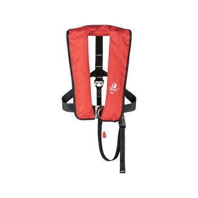 Automatik-Rettungsweste 300N ISO mit Harness. rot